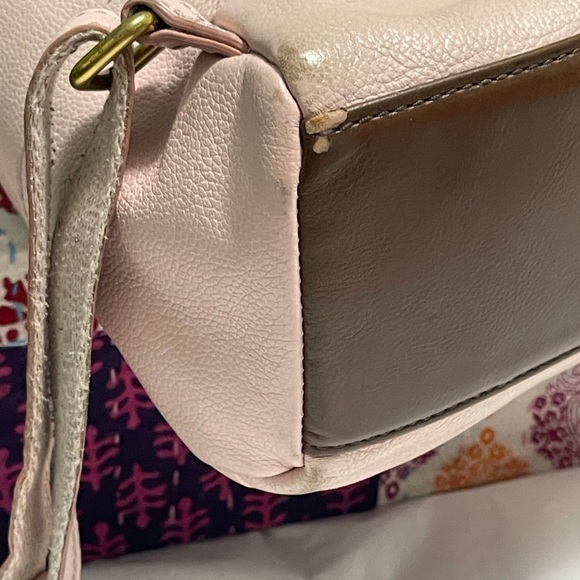 COPY - Fossil Felicity leather backpack pale pink with studs - Picture 10 of 16